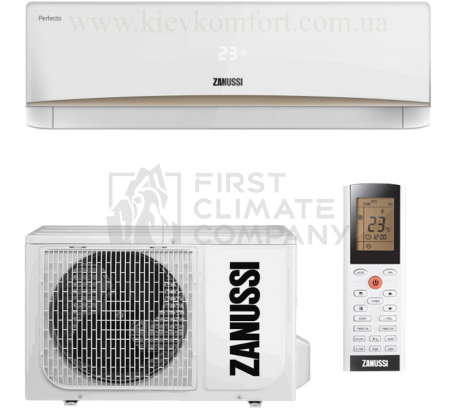 Кондиціонер настінний Zanussi ZACS-24 HPF/A17/N1 / ZACS-24 HPF/A17/N1 - фото 1