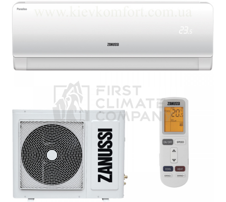 Кондиціонер настінний Zanussi ZACS-07 HPR/A15 / ZACS-07 HPR/A15 - фото 1