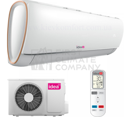 Кондиціонер настінний Idea ISR-07HR-PA7-N1 ION / ISR-07HR-PA7-N1 ION - фото 1