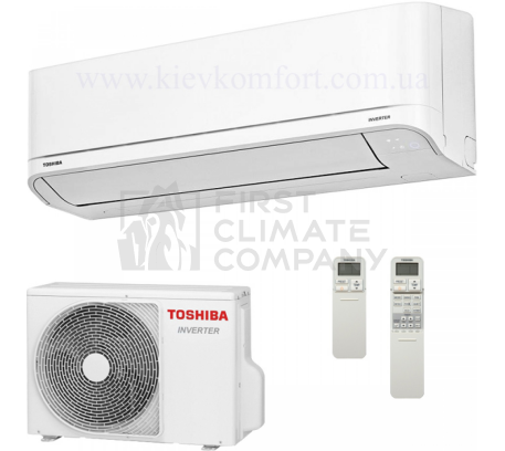 Кондиціонер настінний Toshiba RAS-10PKVSG-E / RAS-10PAVSG-E - фото 1