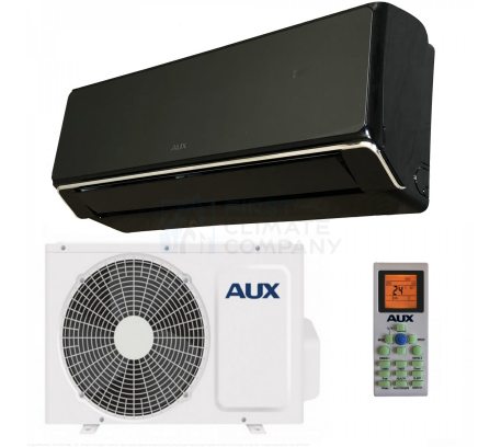 Кондиціонер настінний AUX ASW/AS-H24B4/HER3DI Black WiFi - фото 1