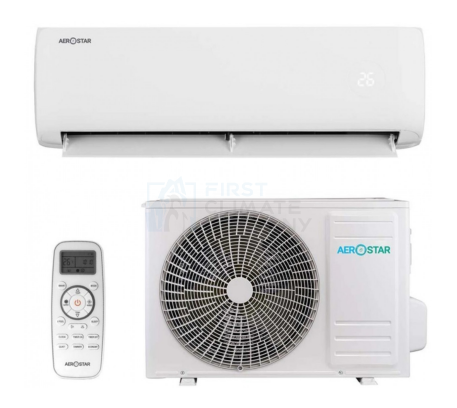 Кондиціонер настінний Aerostar BASIC AER-12A-R32-IU/AER-12A-R32-OU - фото 1