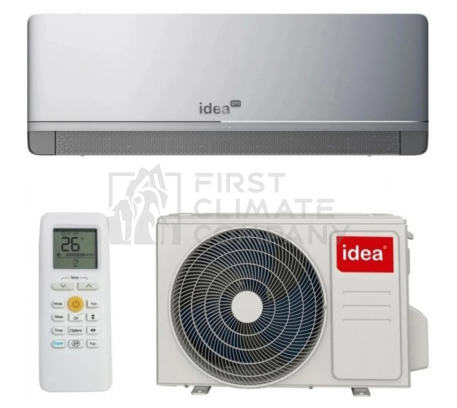 Настенный кондиционер IDEA BREEZE IPA-09HRM-FN8 SILVER - фото 1