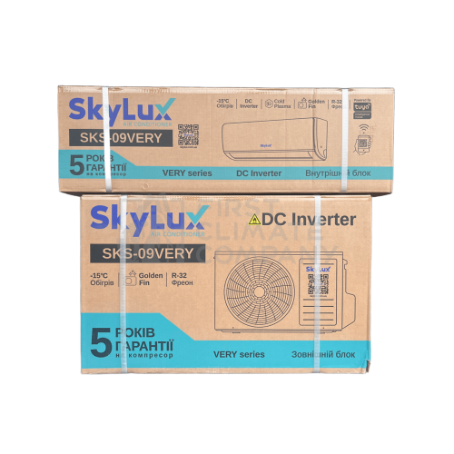 Настінний кондиціонер SkyLux SKS-09VERY - фото 7