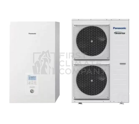 Тепловой насос воздух-вода Panasonic T-CAP Silent KIT-WQC09H3E8 (WH-UQ09HE8/WH-SQC09H3E8) - фото 1