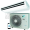 Б/у напольно-потолочный кондиционер Daikin RZQ125B9W1B