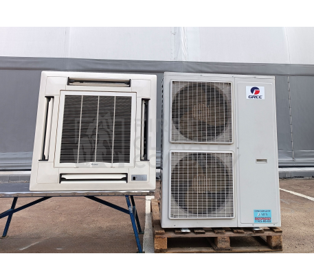 Б/у кассетный кондиционер Gree GKH42K3BI/GUHN42NM3A0 - фото 1