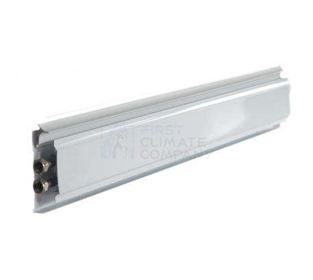 Плінтусний конвектор для рідинної системи опалення КПНК - 16/100 К (р) білий - фото 1