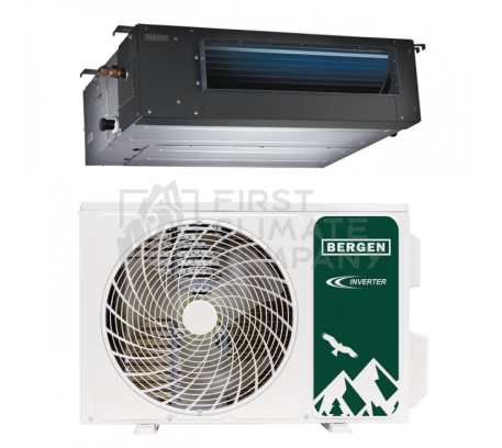 Канальний кондиціонер Bergen LBDE4-24IM3/LBUE4-24OM - фото 1