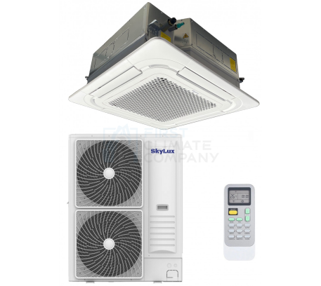 Кассетный кондиционер SkyLux SKH-C48R3DI / SKH-U48HR3DI - фото 1