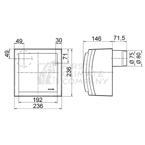 Відцентровий вентилятор з таймером Maico ER-AP 100 VZ - фото 6