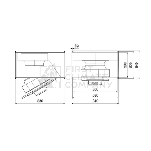 Прямокутний канальний вентилятор Maico DPK EC - фото 11