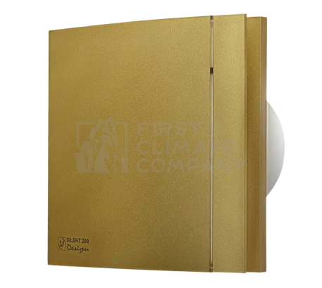 Безшумний вентилятор для ванної Soler&Palau Silent 100 CZ GOLD - фото 1