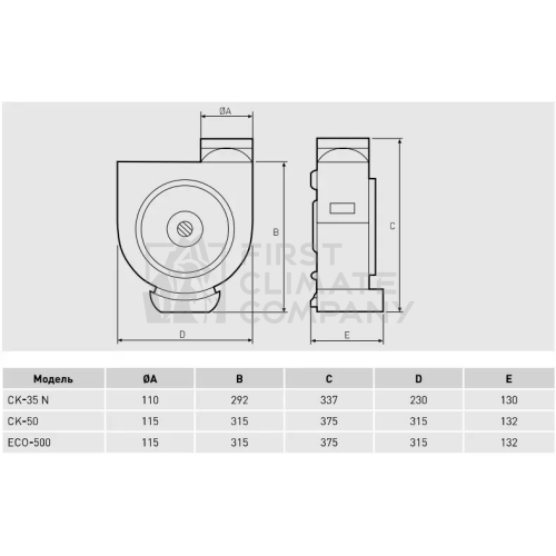 Витяжний вентилятор для кухні Soler&amp;Palau ECO-500 - фото 3