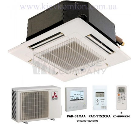 Касетний кондиціонер Mitsubishi Electric SLZ-KA25VAL / SUZ-KA25VA4 - фото 1