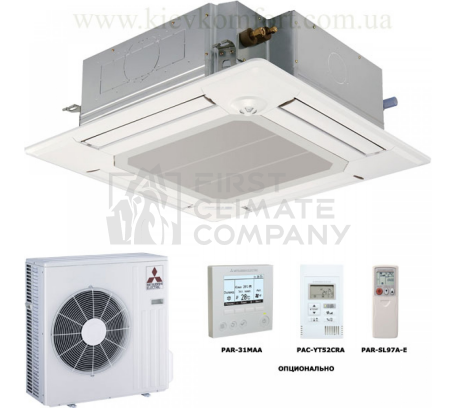Касетний кондиціонер Mitsubishi Electric PLA - RP50BA / SUZ-KA50VA - фото 1