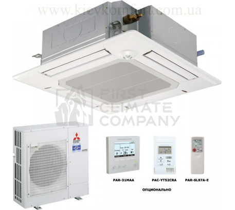 Касетний кондиціонер Mitsubishi Electric PLA - RP71BA / PUHZ-ZRP71VHA - фото 1