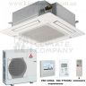 Касетний кондиціонер Mitsubishi Electric PLA - RP100BA / PUH-P100YHA - фото 1