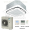 Кассетный кондиционер Daikin FCQHG100F / RQ100BV3/W1
