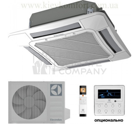 Кассетный кондиционер Electrolux EACС-24HU/N3 / EACO-24HU/N3 - фото 1