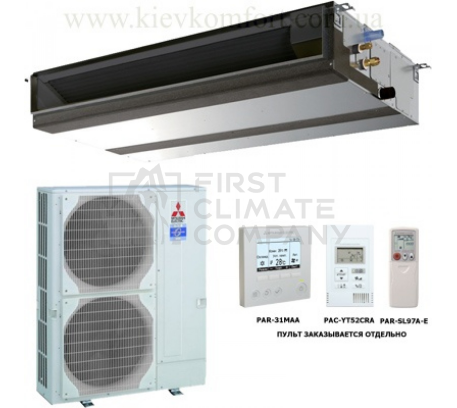 Канальный кондиционер Mitsubishi Electric PEAD - RP100JAQ / PUHZ-RP100YKA - фото 1