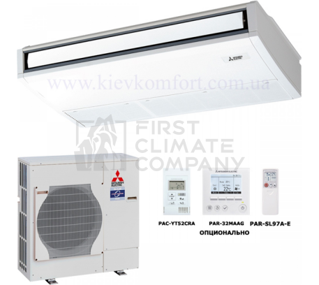 Стельовий кондиціонер Mitsubishi Electric PCA - RP71KAQ / PUHZ-ZRP71VHA - фото 1