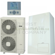 Тепловий насос Hitachi Повітря-Вода Yutaki S RWM-6.0FSN3E / RAS-6HVRNME-AF