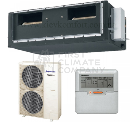 Канальний кондиціонер Panasonic S-F43DD2E5 / CU-L43DBE8 - фото 1