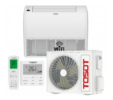 Напольно-стельовий кондиціонер Tosot TUD100ZD1/A-S/TUD100W1/NhA-X - фото 1