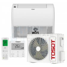Напольно-стельовий кондиціонер Tosot TUD140ZD1/A-S/TUD140W1/NhA-X