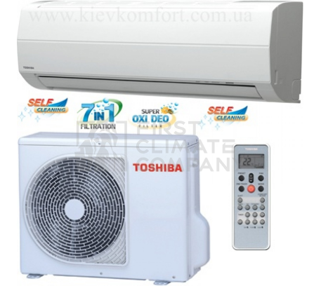 Кондиціонер настінний Toshiba RAS-13SKHP-E1 / RAS-13S2AH-E1 - фото 1