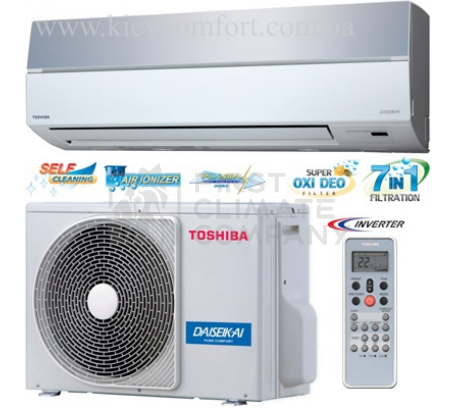 Кондиціонер настінний Toshiba RAS-16SKVR-E / RAS-16SAVR-E - фото 1