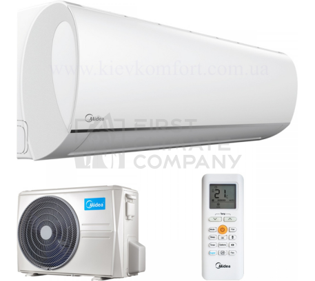 Кондиционер настенный Midea MSMA-24HRN1-Q/MSMA-24HRN1-Q - фото 1