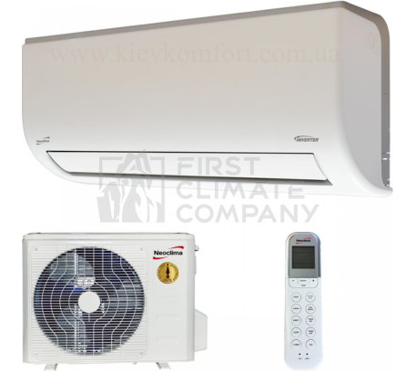 Кондиціонер настінний Neoclima NS-24AHQIw / NU-24AHQIw - фото 1